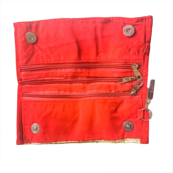 Indian Cream Handmade Wallet - Picture 9 of 10